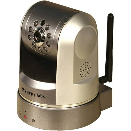Security Labs SLW-163 Wireless Pan and Tilt IP Camera with IR