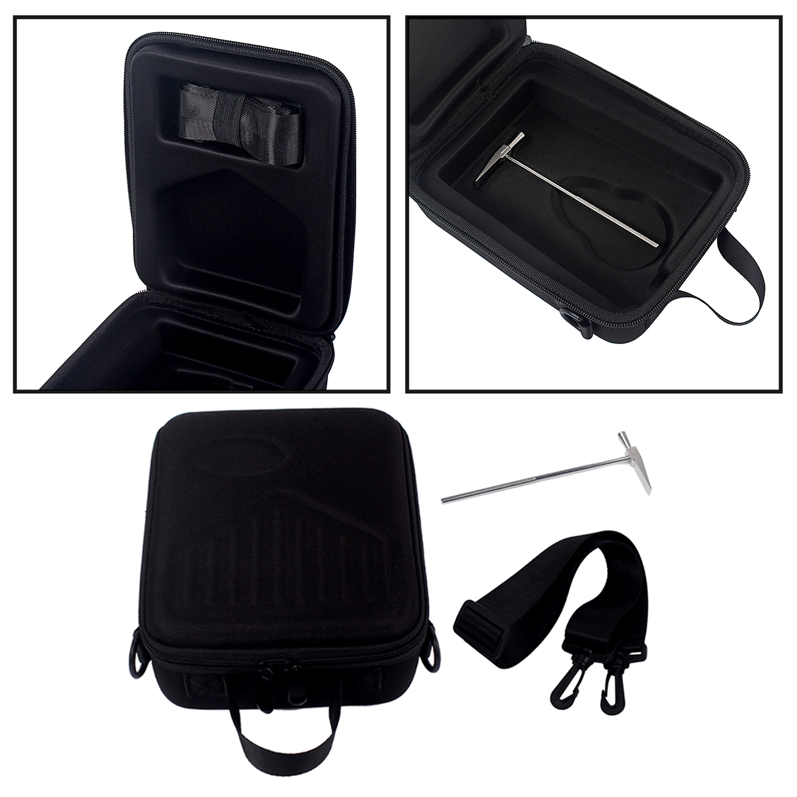 17 Keys Thumb Piano Protective Box Portable Kalimba Case Portable Finger Piano Storage Bag Gift for Players Beginners