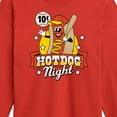thumbnail image 3 of Instant Message - Ten Cent Hotdog Night - Kids Long Sleeve Tee, 3 of 6