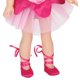 thumbnail image 4 of Disfraz de Recital de Ballet de Sophia con pantuflas con lazo para muñecas de 14,5 pulgadas, rosa fuerte, 4 of 4