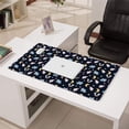 thumbnail image 3 of Long Mouse Pads for Desk,Blue Cartoon Unicorn Hippo Rainbow Moon Desk Mats on Top Of Desks, Desk Mouse Pad Extra Large with 3mm Non-Slip Base and Stitched Edge for Gaming,Work,Home 31.5"x15.7", 3 of 5