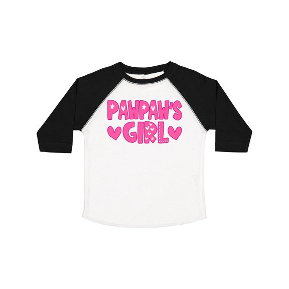 Inktastic Pawpaw's Girl Girls Toddler T-Shirt