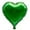 Green, variant on pdqouc 10 Inch Birthday Party Peach Heart Balloon Love Shaped Wedding Balloon Holiday Party Atmosphere Decoration Supplies