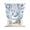 Blue, Sky Blue, White, variant on Blue Crab Coastal Tie Up Curtains for Kitchen Windows,Adjustable Rod Pocket Valance 45 Inch Short, Summer Beach Coral Conch Shell Window Treatment Balloon Roman Blind Shade, 52" x 45"