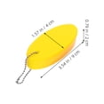 thumbnail image 2 of BESTYASH 4Ud Llavero Oval De Espuma Para Deportes Acuáticos Colores Surtidos, 2 of 8