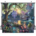 thumbnail image 5 of SSCSTS 6x6ft Palace Photography Background Fairy Tale Prince Princess Happiness Frog Castle Photography Background Studio Props LYST735, 5 of 5