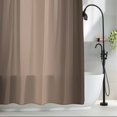 thumbnail image 2 of Ombre Brown Fabric Shower Curtain Brown Grey Gradient Color Washable Shower Curtains for Bathroom, Waterproof Bath Curtain with Hooks Home Decor 72x84in, 2 of 8