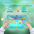 thumbnail image 5 of 7 Inch Kids Tablet Android Toddler Learning Tablet for Boys & Girls, 4GB RAM + 32GB ROM, WiFi BT, Dual Camera, Parental Control & Educational Games, Includes Protective Case, 5 of 7
