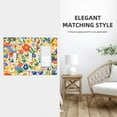 thumbnail image 5 of Flowers Doodle Illustration Switch Cover Decorative Wall Plate 3-Gang 2-Toggle 1-Decor Standard Size, 5 of 5