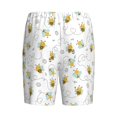 thumbnail image 4 of Yiaed Bee for Men's Soft Sleep Pajama Short Lounging Pajama Shorts-Small, 4 of 8