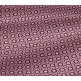 thumbnail image 5 of oneOone Viscose Jersey Fabric Circle Block Print Fabric BTY 60 Inch Wide, 5 of 5