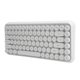 thumbnail image 3 of Ajazz Wireless Keyboard Bluetooth 84 Keys Retro Round Keycap Gaming Office Supplies 308IIvory White, 3 of 5