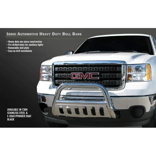 Ionic 3" Black Bull Bar Push Bar (fits) 20042012 Chevy Colorado GMC