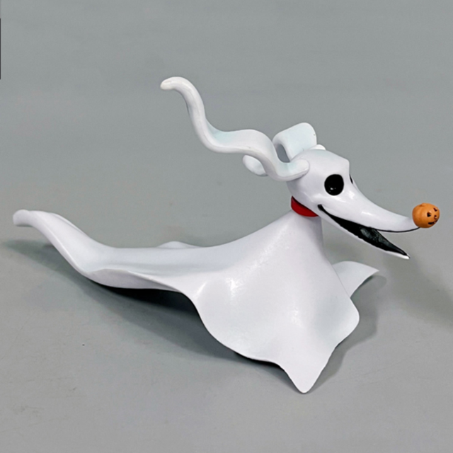 Figuras de acción de para niños y niñas, Juguetes Divertidos de la pesadilla antes de Navidad, perro Kawaii Zero, El perro fantasma, regalos