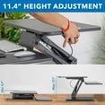 thumbnail image 6 of Mount-It! Standing Desk Converter | Height Adjustable Sit Stand, 6 of 11