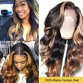 thumbnail image 3 of Ombre Blonde 13x4 Lace Front 150% Density Lace, 3 of 8