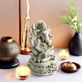 thumbnail image 5 of ZZkhGO Southeast Asian Buddha Resin Statue, Wealth Deity Figurine Craft, Handmade Cultural Decor for Home Office, 5 of 5