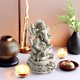 thumbnail image 5 of Southeast Asian Of Wealth South Asian Indian Buddha Resin Crafts White Optional, 5 of 5