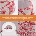 thumbnail image 4 of SHISUYAN Embroidery Fabric Lampshade Lamp Cover Tabletop Lamp Shade Tropical Light Cover, 4 of 8