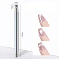 thumbnail image 2 of Double-Ended Strong Cat Eye Nail Magnet Pen, 2-in-1 Magnetic Nail Art Tool with Round Bead, for 3D Cat Eye Gel Polish Effects, Portable Manicure Tool for Home Salon, 2 of 3