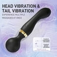 thumbnail image 4 of Mini Handheld Massage Stick, 10 Modes, Pain Relief, Silicone, Speed for Neck, Back, Shoulders, Legs, Feet, Multiple ColorsK128, 4 of 5