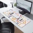 thumbnail image 2 of Long Mouse Pads for Desk,Pioneer Flower Floral Print Pattern Desk Mats on Top Of Desks, Desk Mouse Pad Extra Large with 3mm Non-Slip Base and Stitched Edge for Gaming,Office,Work,Home 31.5"x11.8", 2 of 6