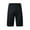 Black, variant on Mens Workout Shorts - Mens Workout Athletic Shorts Hiking Shorts Casual Work Flat Front Shorts Men Fashion Sports Shorts for Running Casual Activewear