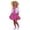 j-400Hot Pink212, variant on Girls Performance Outfit Sets Short Sleeve O-Neck Tops And Skirts Dance For Kindergarten Graduation Stage Show Birthday Party Clothing Sets Kids Celebration