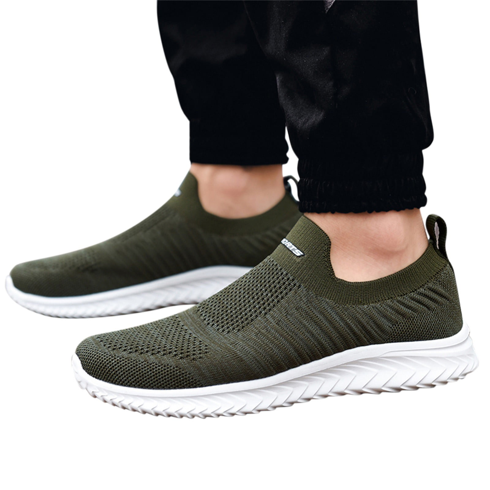 men's fly woven breathable sneakers