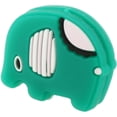 thumbnail image 4 of HUGFEGWE Éléphant Vert Formes d'Animaux Mignons Raquette de Tennis Amortisseur de Vibrations en Silicone Doux Amortisseur de Raquettes de Tennis en Forme de Dessin Animé Amortisseurs de Chocs Raquette de Tennis pour Racquetball CA919-82646, 4 of 9