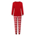 thumbnail image 2 of Gyratedream Matching Christmas Pjs Pajamas Sets For Family Funny Holiday Cute Tops and Pants Sleepwear Pjs, 2 of 8