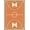 Orange Brown Cream, Pattern 2, variant on ODIKA 2'x3' Washable Throw Rug Round Basketball Hoop Striped Borders Blanket Football Bold Center for Hallway, Study Room, Non-Slip Low Profile, Flatwoven