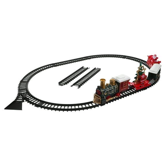 Homoyoyo Assorted Color Plastic Train Set for Kids, Festive Decor Toy, 1 Set, Educational and