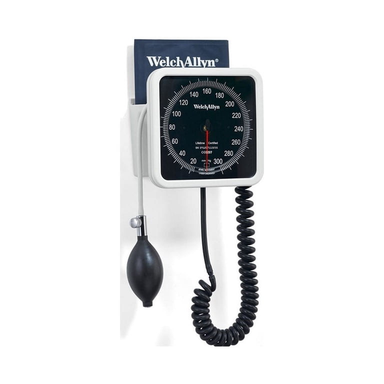 Welch Allyn 767 Series Wall Aneroid, Improved Ergonomics, Reliable