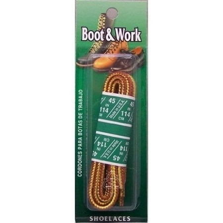 

Round Style Boot and Work Laces (1 Pair) (63 inh Gold/Tan)