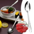 thumbnail image 4 of Stainless Steel Handle Soup Spoon Set Food-Grade Spoon Fork Set Travel ■ω ,г R2H8, 4 of 6