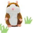 thumbnail image 2 of Juguete Peluche Hámster Que Y Camina Eléctrico (marrón Claro), 2 of 9