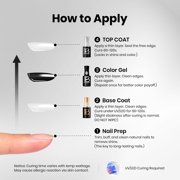 Beetles Stay Shining Collection Salon-Quality Gel Polish- 0.51 fl oz - Void Black