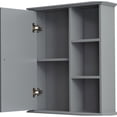 thumbnail image 2 of 23.6" Grey - Sturdy Build for Daily Wear - Bathroom or Any Space - Enjoy Hassle-Free Setup, 2 of 2