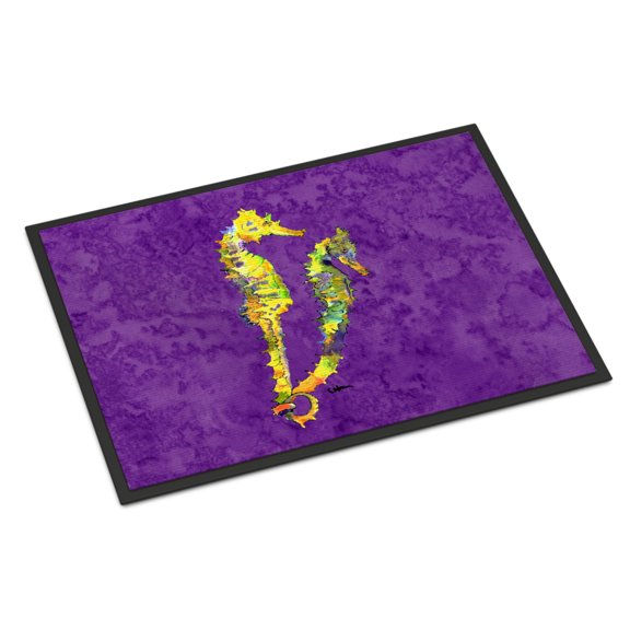 The Couple Seahorse Door Mat