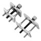 thumbnail image 4 of Juego de 2 soportes para movimiento de reloj, abridor ajustable, tapa trasera, prensa, cierre, removedor, herramienta de reparación de relojero (grande y pequeño), 4 of 5