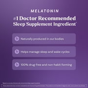 Natrol® Sleep Melatonin Fast Dissolve Tablets, Nighttime Sleep Aid, Strawberry Flavor, 5mg, 90 Count