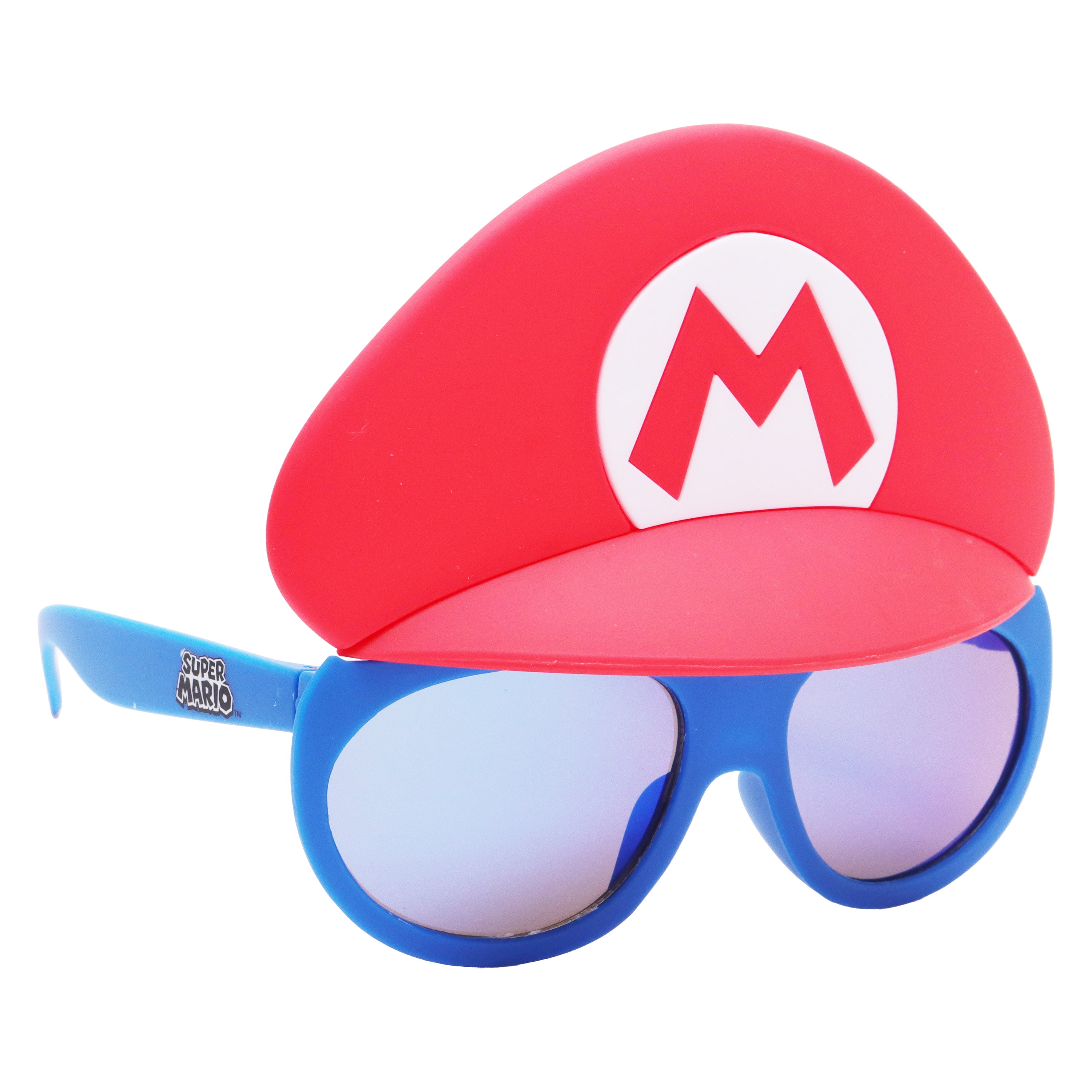 Nintendo Super Mario Blue Lens Kids Sunglasses Lil Characters by Sunstaches