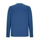 thumbnail image 3 of Blusas y camisas de manga larga con cuello redondo para hombre, ropa deportiva para el hogar, pijamas, camisetas de algodón y color liso, blusa deportiva para hombre, poliéster, 3 of 5