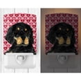 thumbnail image 2 of Caroline's Treasures SS4515CNL Gordon Setter Hearts Love and Valentine's Day Portrait Ceramic Night Light, 6x4x3",, 2 of 2