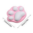 thumbnail image 3 of 65 Surpdew Small Cats Paw Mouse Pad With Wrist Support Cushion Soft Silicon Wristrest Mousepad Ergonomic Computer Mouse Pads As Shown E, 3 of 5