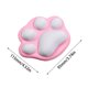 thumbnail image 3 of Alfombrilla de ratón con diseño de pata de gato pequeña y cojín de apoyo para la muñeca, de silicona suave, ergonómica, para ordenador, 3 of 5