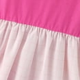 thumbnail image 6 of Peppa Pig Toddler Girls Dress Flutter Sleeve Cartoon Graphic Dress Summer Casual Party Kids Outfit Pink Sizes 2Y, 6 of 10