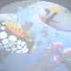 thumbnail image 1 of Tambor oceánico madera no fácil de dañar piel de tambor de PVC y materiales de arena de hierro tambor de mano larga vida útil para niños amantes de los instrumentos ANGGREK Otros, 1 of 8