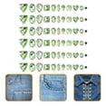 thumbnail image 2 of 130 Pcs Strass à Coudre Multi-Usages DIY Strass en Verre Matériaux Décoratifs pour DIY, 2 of 8